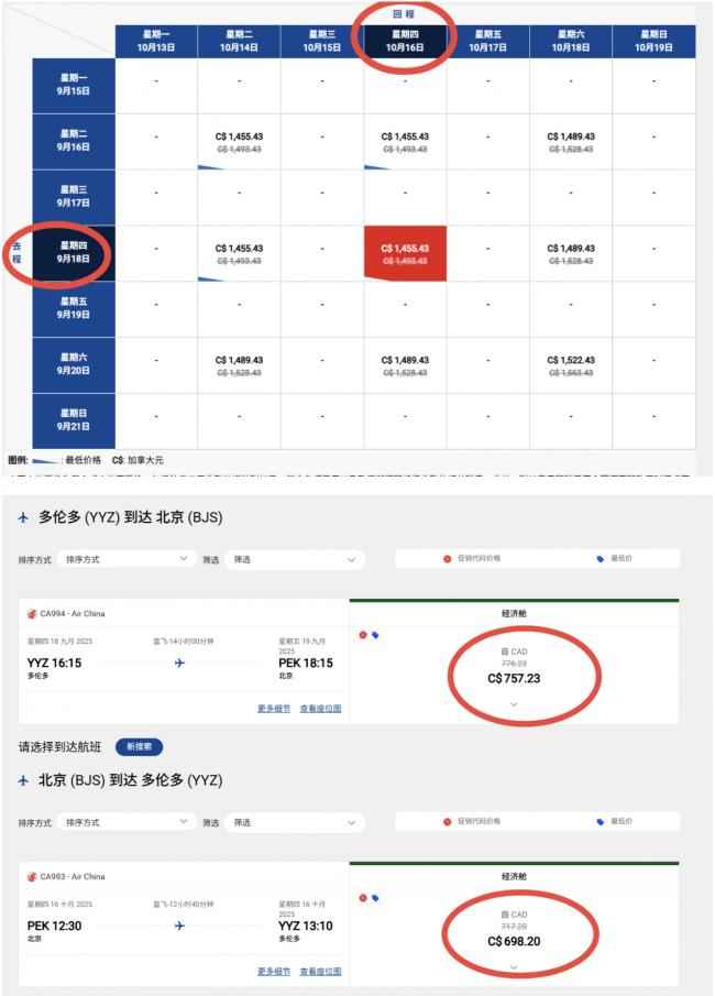华人回国喜讯！国航增开直飞航班，票价大降