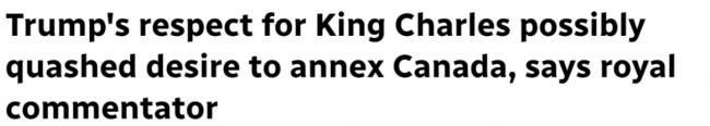 川普突然认怂, 放弃吞并加拿大! 竟是因为他?