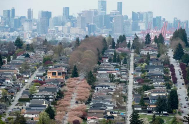 温哥华楼市东升西降 传统高档社区遭遇现实冲击
