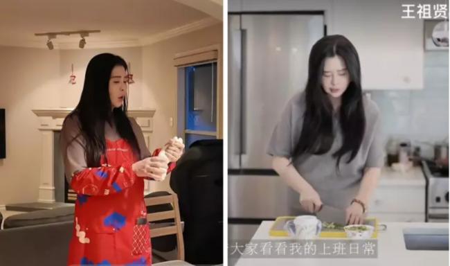 王祖贤加国豪宅罕曝光  超大厨房亲自宴客